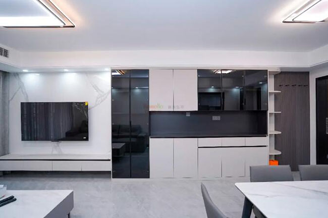 85㎡三居，極簡風(fēng)實用設(shè)計，讓生活回歸純粹